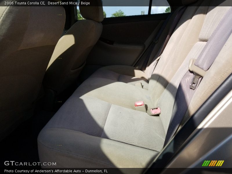 Desert Sand Mica / Beige 2006 Toyota Corolla CE