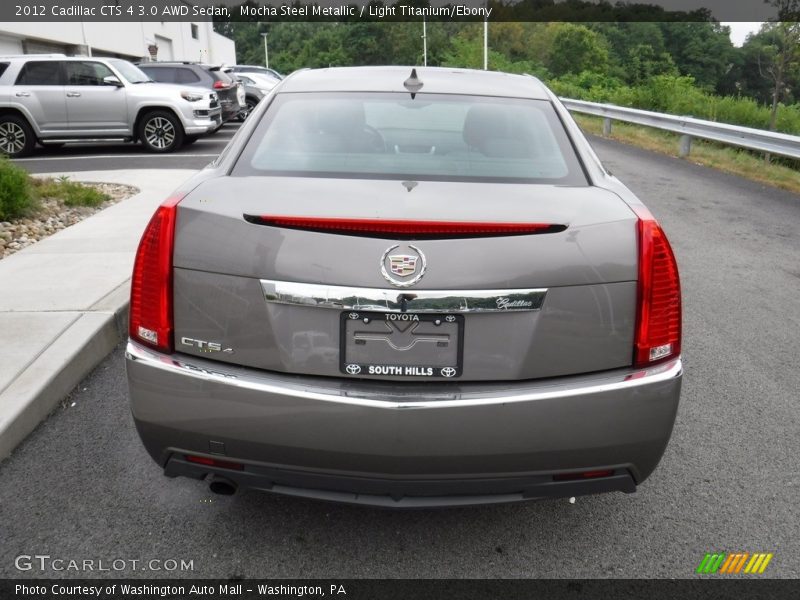 Mocha Steel Metallic / Light Titanium/Ebony 2012 Cadillac CTS 4 3.0 AWD Sedan