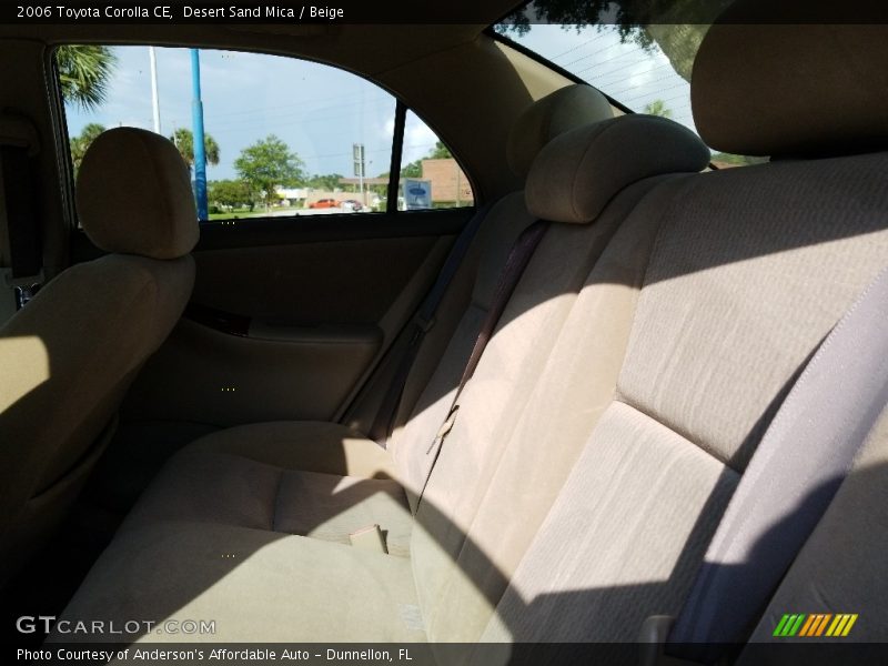Desert Sand Mica / Beige 2006 Toyota Corolla CE