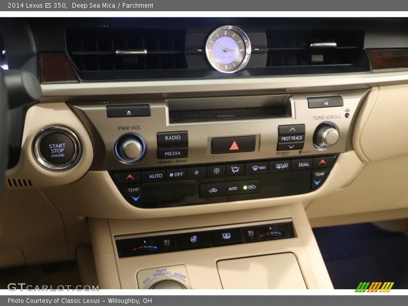 Deep Sea Mica / Parchment 2014 Lexus ES 350
