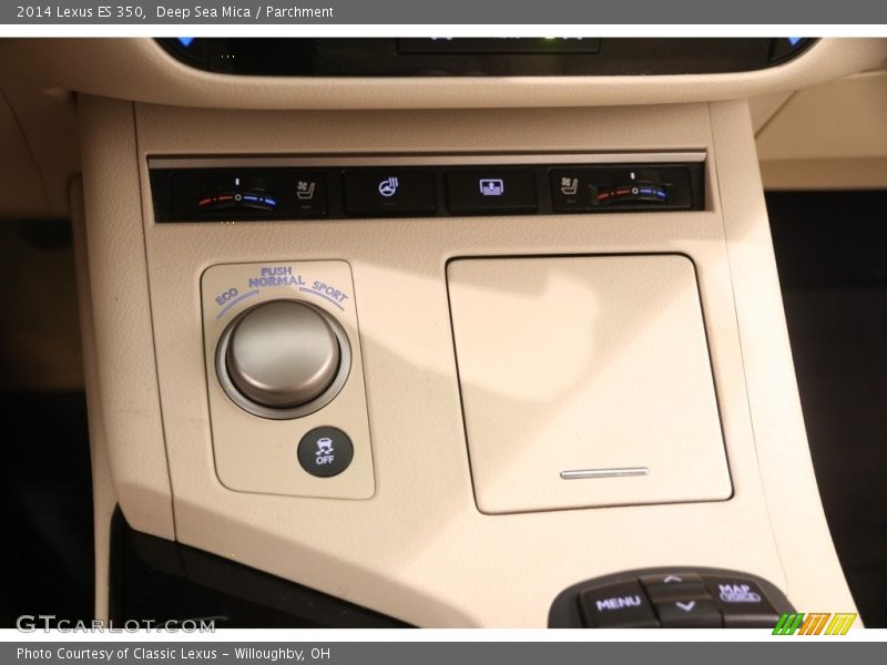 Deep Sea Mica / Parchment 2014 Lexus ES 350