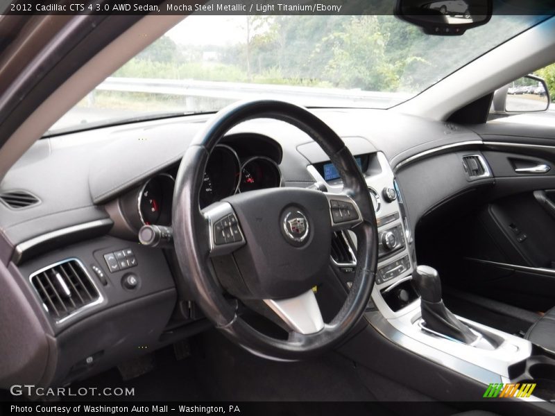 Mocha Steel Metallic / Light Titanium/Ebony 2012 Cadillac CTS 4 3.0 AWD Sedan