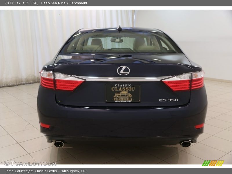 Deep Sea Mica / Parchment 2014 Lexus ES 350