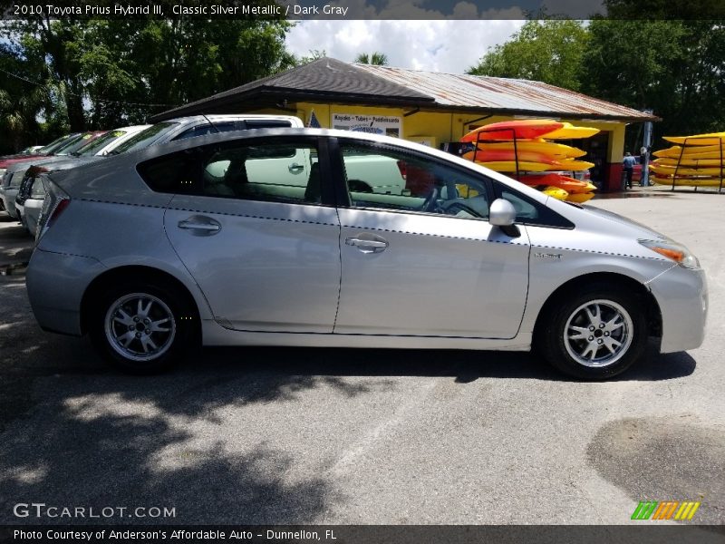 Classic Silver Metallic / Dark Gray 2010 Toyota Prius Hybrid III