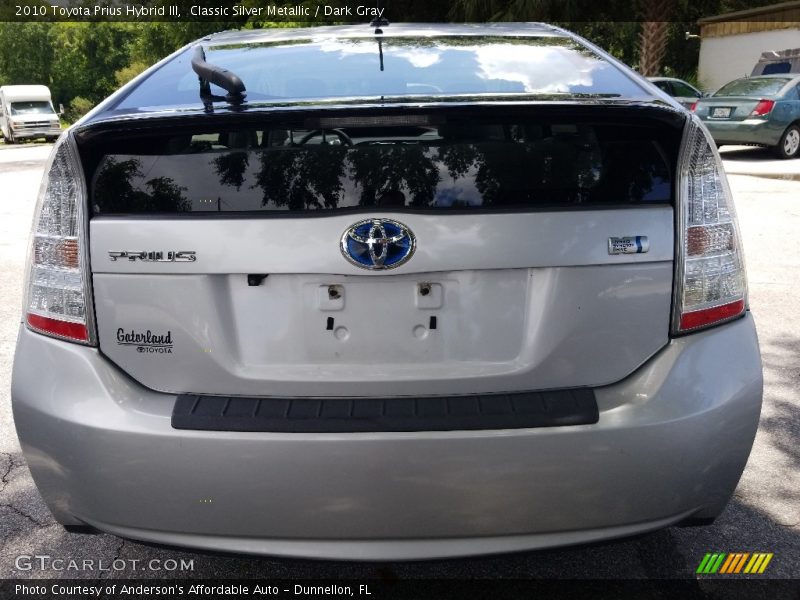 Classic Silver Metallic / Dark Gray 2010 Toyota Prius Hybrid III