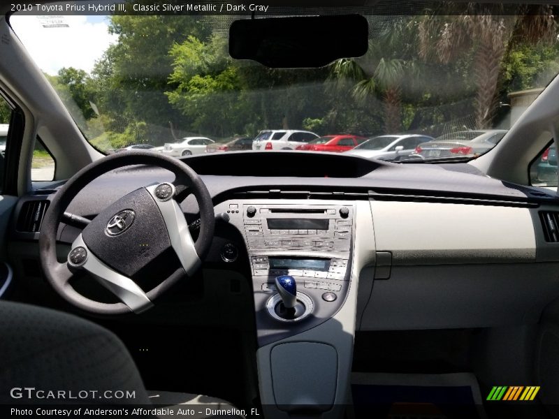 Classic Silver Metallic / Dark Gray 2010 Toyota Prius Hybrid III