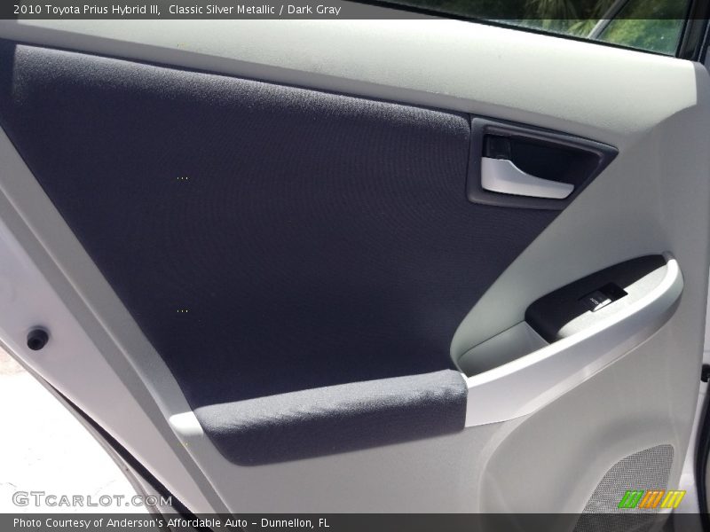Classic Silver Metallic / Dark Gray 2010 Toyota Prius Hybrid III