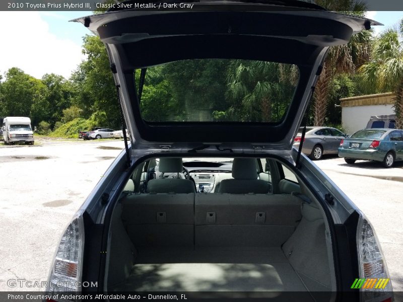 Classic Silver Metallic / Dark Gray 2010 Toyota Prius Hybrid III