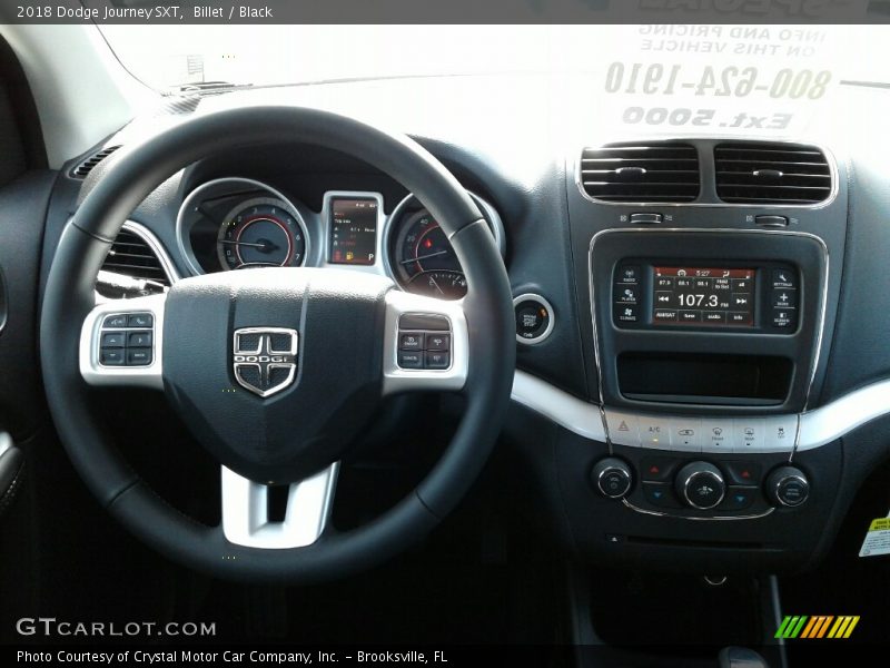 Billet / Black 2018 Dodge Journey SXT