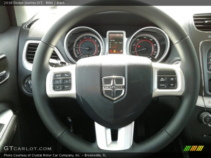 Billet / Black 2018 Dodge Journey SXT