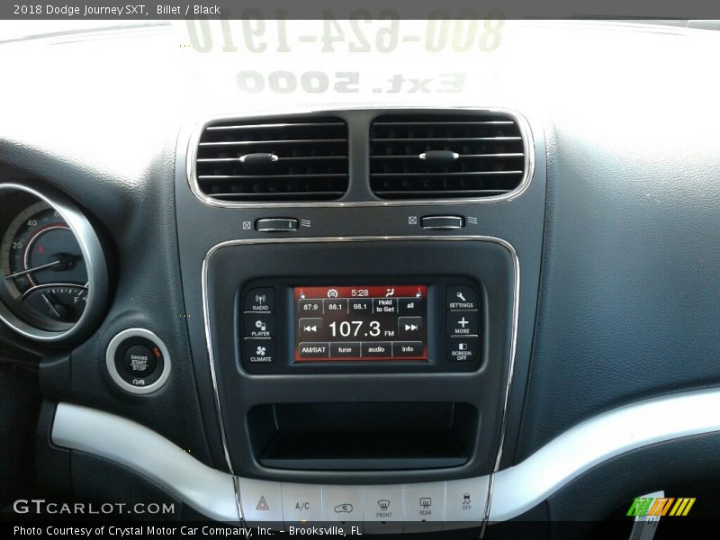 Billet / Black 2018 Dodge Journey SXT