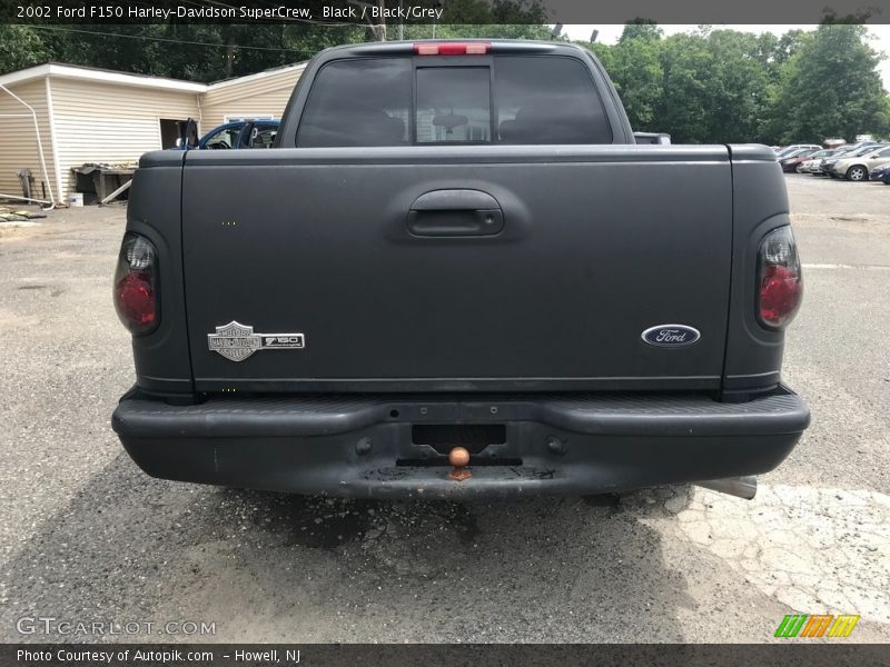 Black / Black/Grey 2002 Ford F150 Harley-Davidson SuperCrew