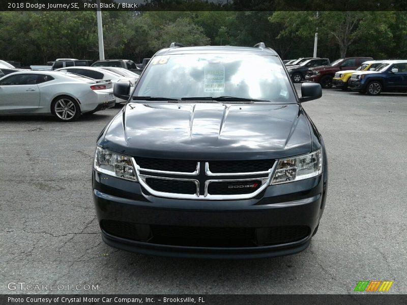 Pitch Black / Black 2018 Dodge Journey SE