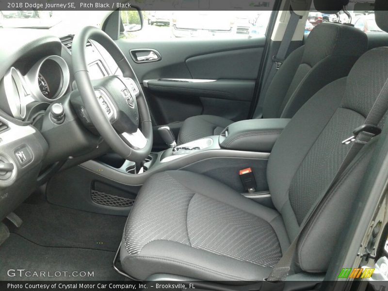 Pitch Black / Black 2018 Dodge Journey SE