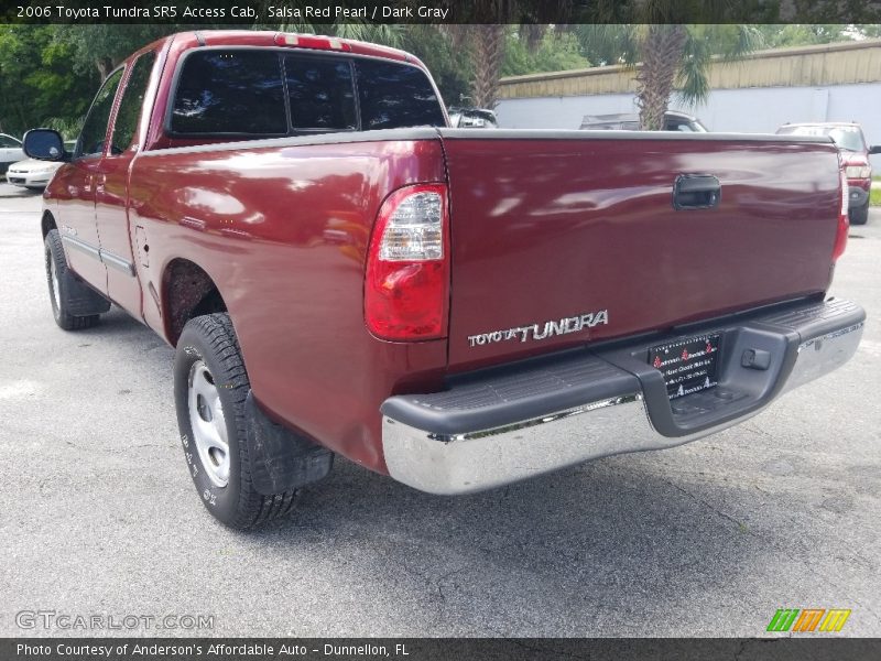 Salsa Red Pearl / Dark Gray 2006 Toyota Tundra SR5 Access Cab
