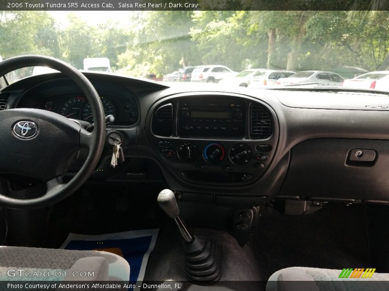 Salsa Red Pearl / Dark Gray 2006 Toyota Tundra SR5 Access Cab