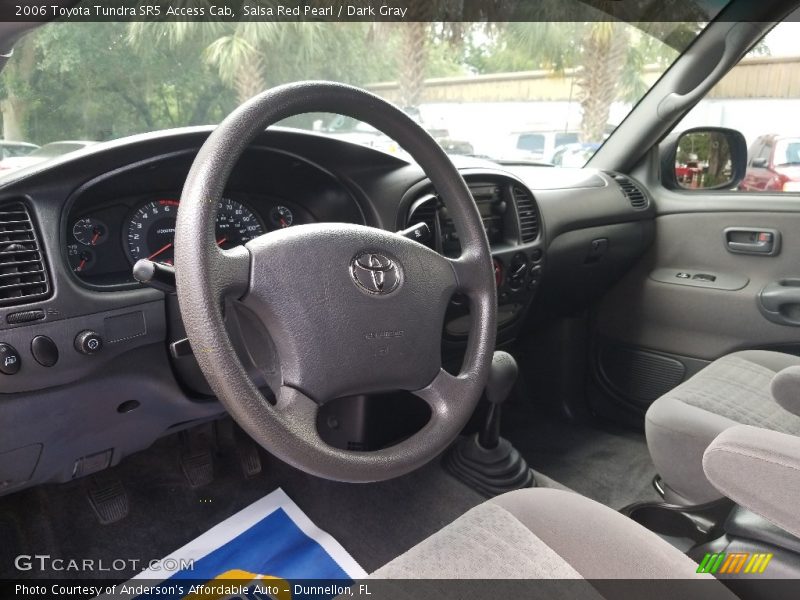 Salsa Red Pearl / Dark Gray 2006 Toyota Tundra SR5 Access Cab