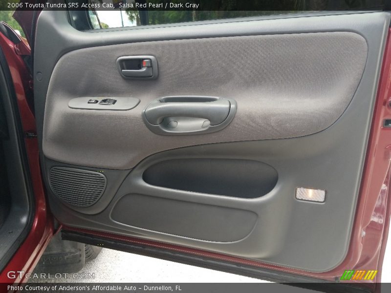 Salsa Red Pearl / Dark Gray 2006 Toyota Tundra SR5 Access Cab