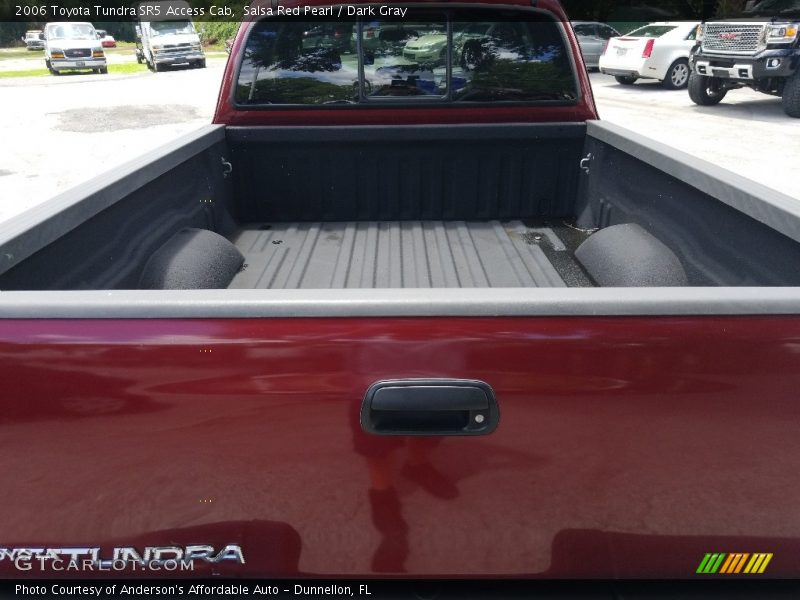 Salsa Red Pearl / Dark Gray 2006 Toyota Tundra SR5 Access Cab