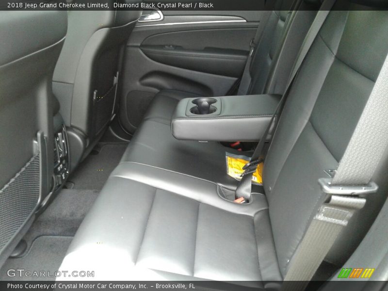 Diamond Black Crystal Pearl / Black 2018 Jeep Grand Cherokee Limited