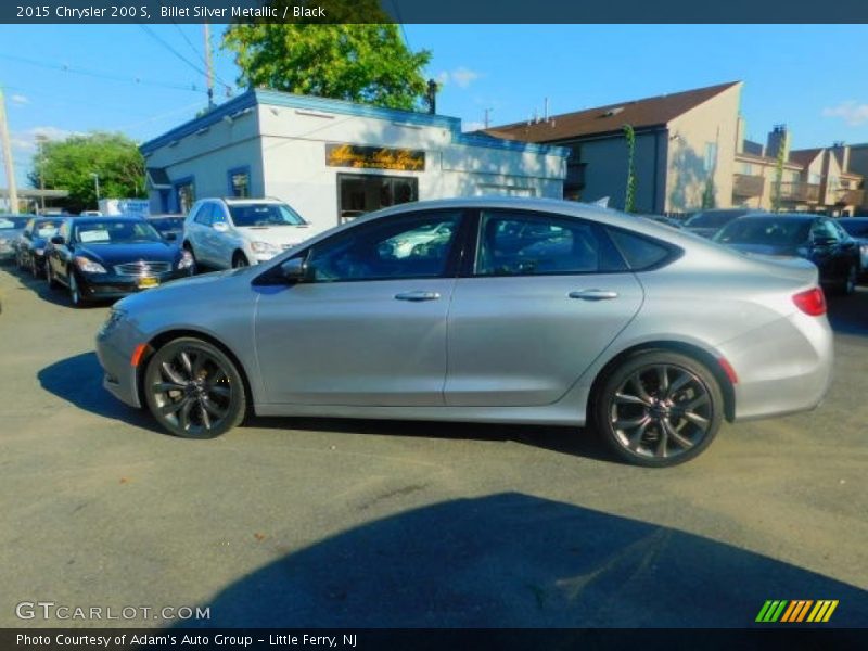 Billet Silver Metallic / Black 2015 Chrysler 200 S
