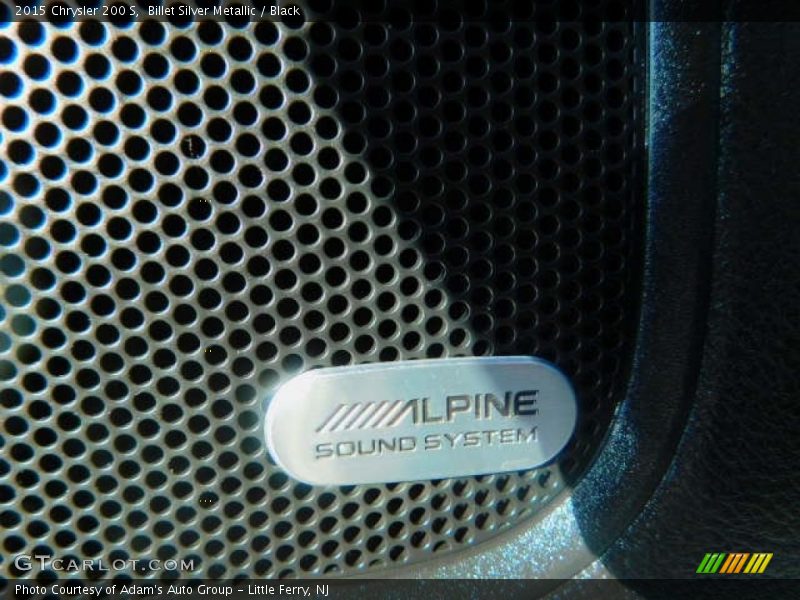 Billet Silver Metallic / Black 2015 Chrysler 200 S