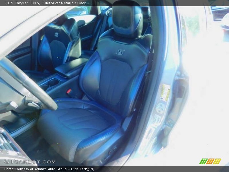 Billet Silver Metallic / Black 2015 Chrysler 200 S