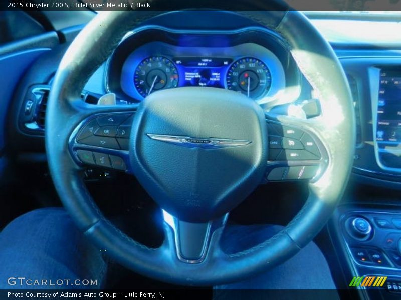 Billet Silver Metallic / Black 2015 Chrysler 200 S