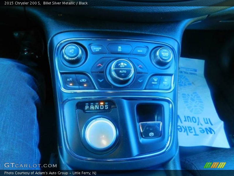 Billet Silver Metallic / Black 2015 Chrysler 200 S