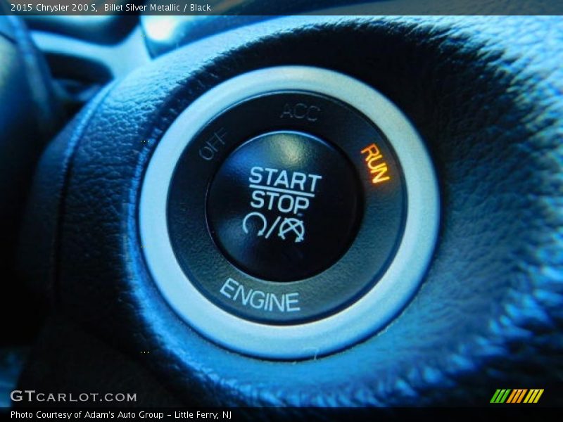 Billet Silver Metallic / Black 2015 Chrysler 200 S