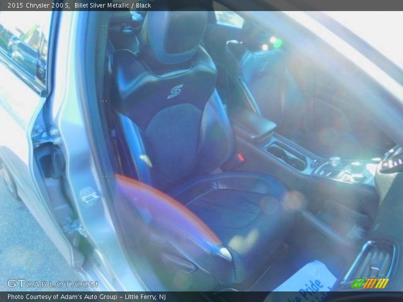 Billet Silver Metallic / Black 2015 Chrysler 200 S