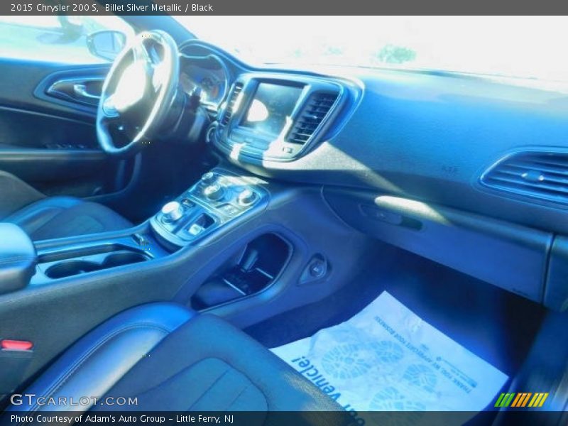 Billet Silver Metallic / Black 2015 Chrysler 200 S