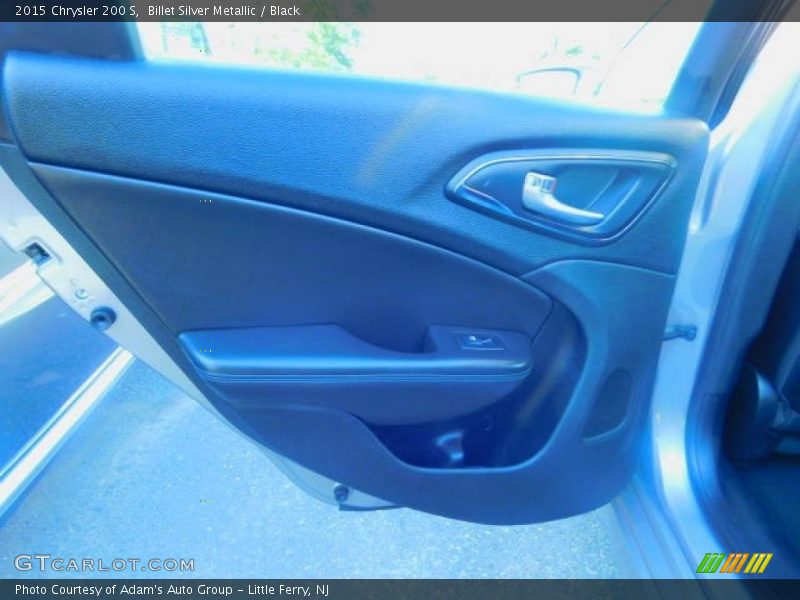 Billet Silver Metallic / Black 2015 Chrysler 200 S