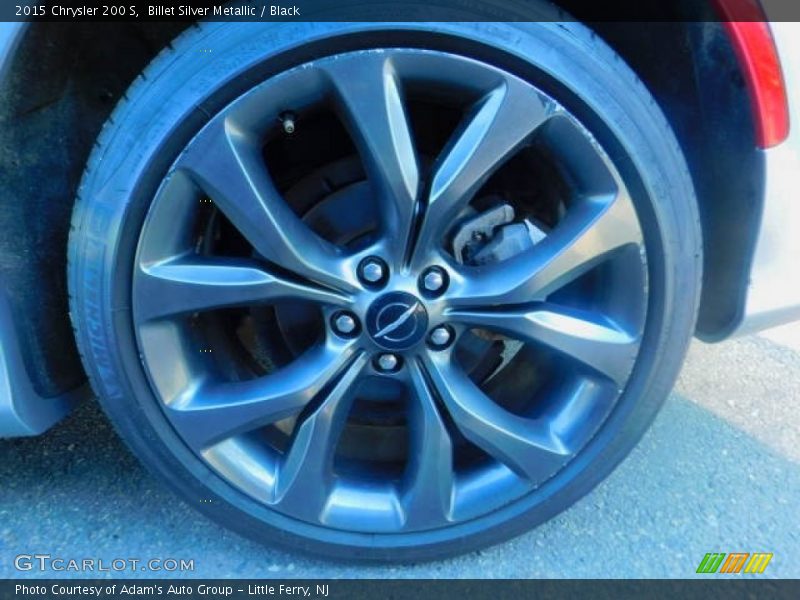 Billet Silver Metallic / Black 2015 Chrysler 200 S