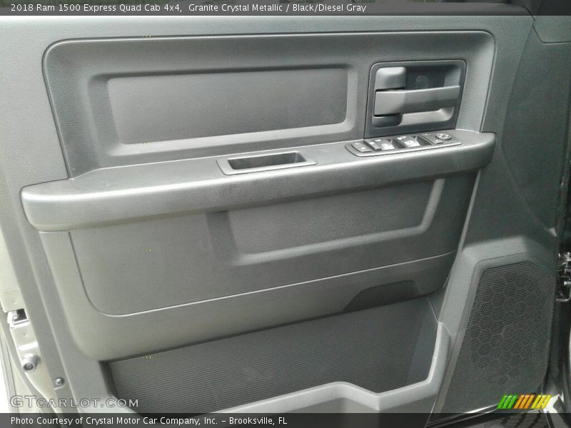 Granite Crystal Metallic / Black/Diesel Gray 2018 Ram 1500 Express Quad Cab 4x4