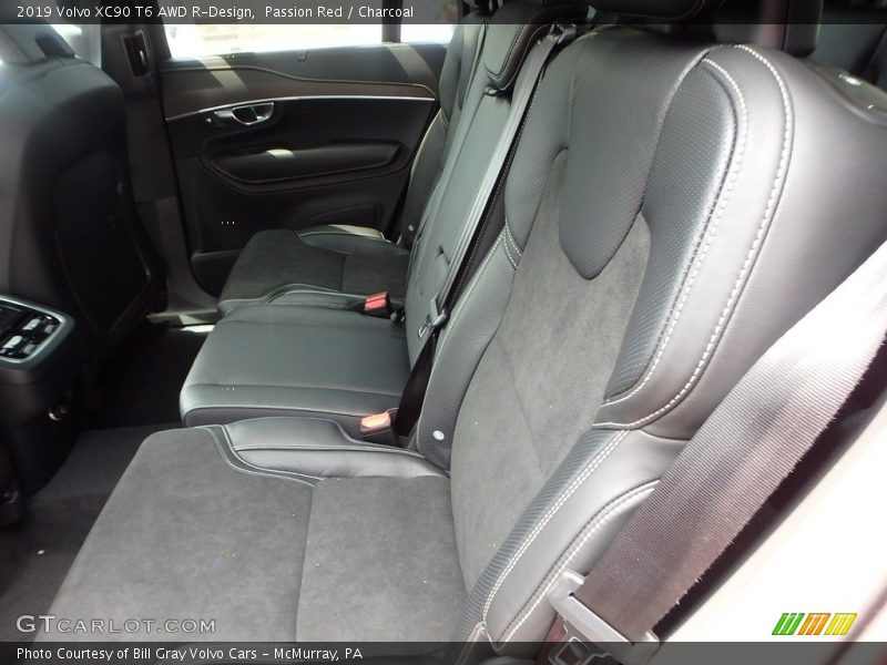 Rear Seat of 2019 XC90 T6 AWD R-Design