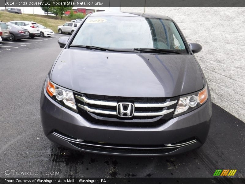 Modern Steel Metallic / Gray 2014 Honda Odyssey EX