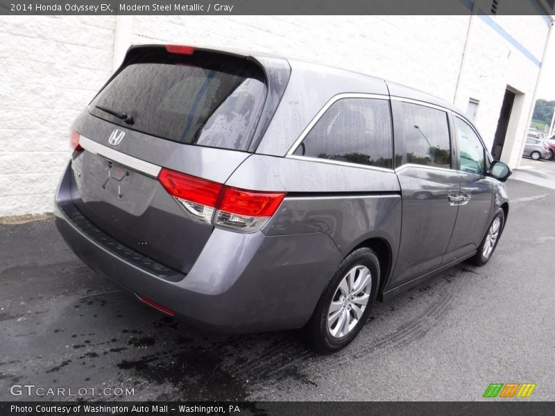 Modern Steel Metallic / Gray 2014 Honda Odyssey EX