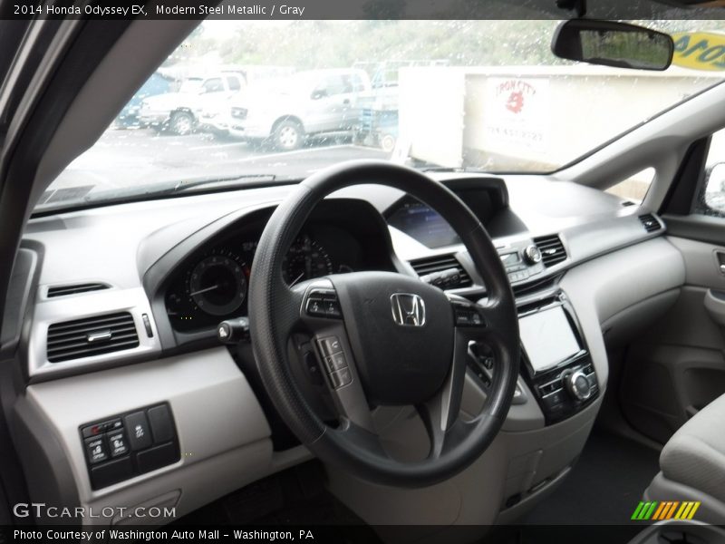 Modern Steel Metallic / Gray 2014 Honda Odyssey EX