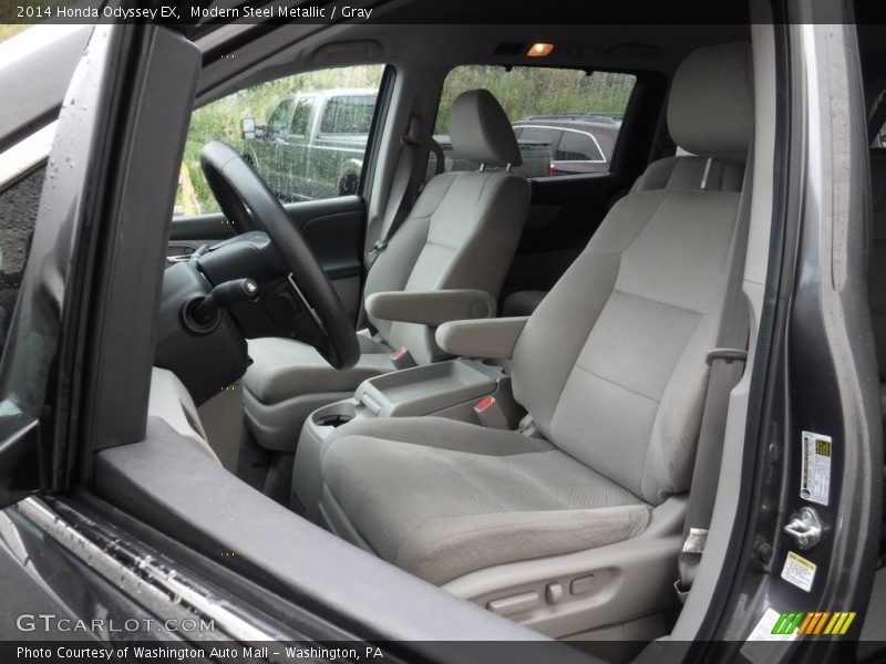 Modern Steel Metallic / Gray 2014 Honda Odyssey EX