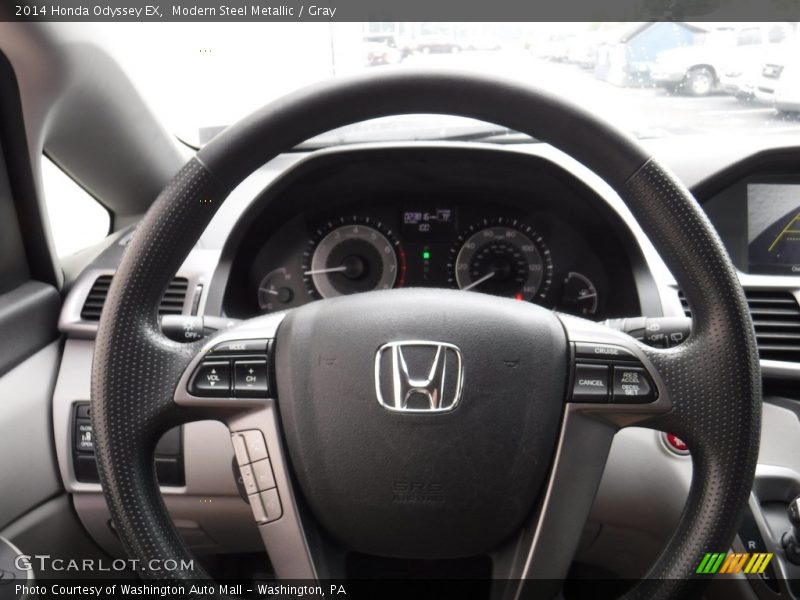 Modern Steel Metallic / Gray 2014 Honda Odyssey EX