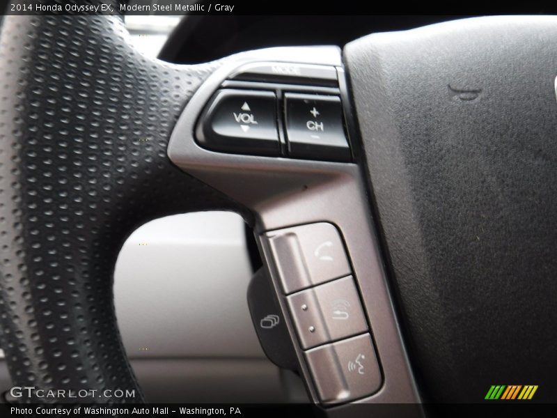 Modern Steel Metallic / Gray 2014 Honda Odyssey EX
