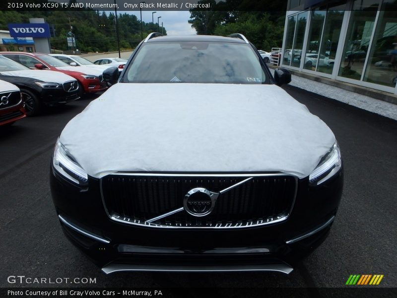 Onyx Black Metallic / Charcoal 2019 Volvo XC90 T5 AWD Momentum