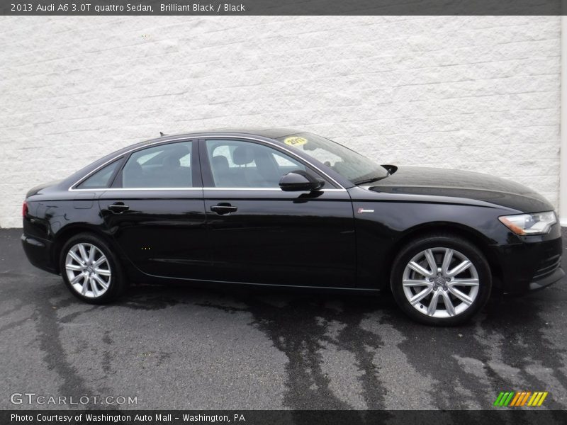 Brilliant Black / Black 2013 Audi A6 3.0T quattro Sedan