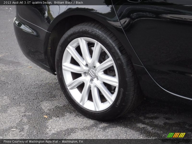 Brilliant Black / Black 2013 Audi A6 3.0T quattro Sedan