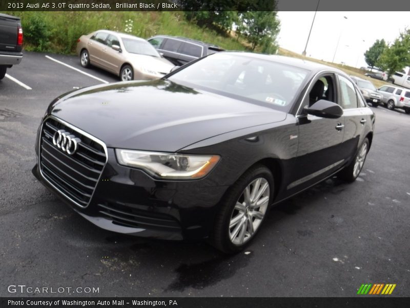 Brilliant Black / Black 2013 Audi A6 3.0T quattro Sedan
