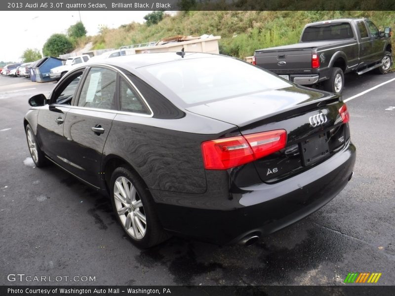 Brilliant Black / Black 2013 Audi A6 3.0T quattro Sedan