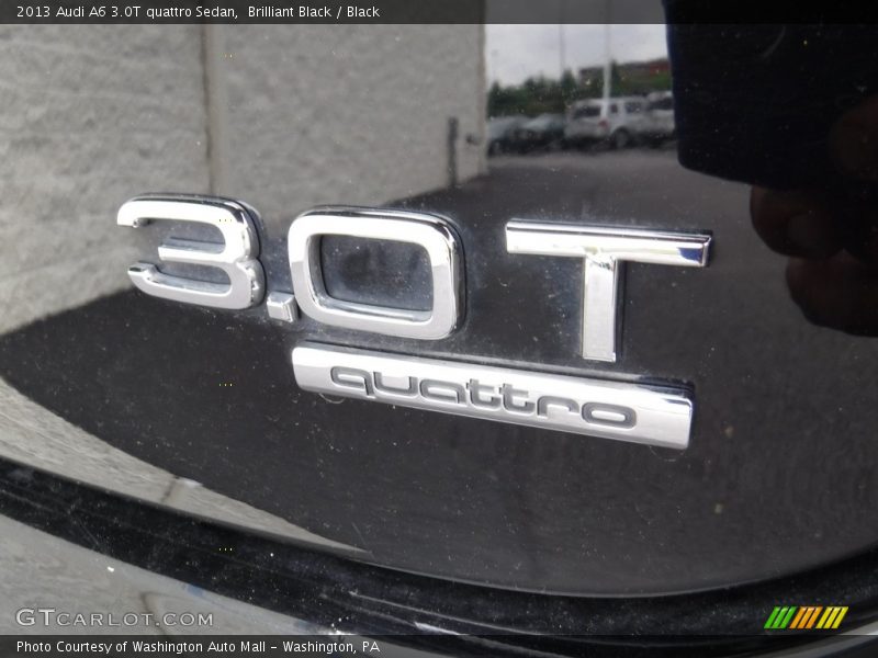 Brilliant Black / Black 2013 Audi A6 3.0T quattro Sedan