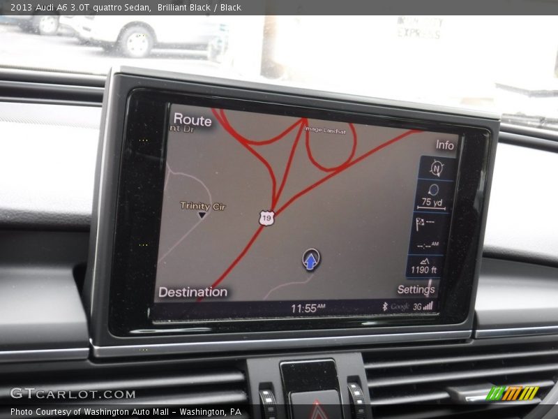 Brilliant Black / Black 2013 Audi A6 3.0T quattro Sedan