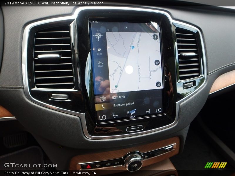 Navigation of 2019 XC90 T6 AWD Inscription